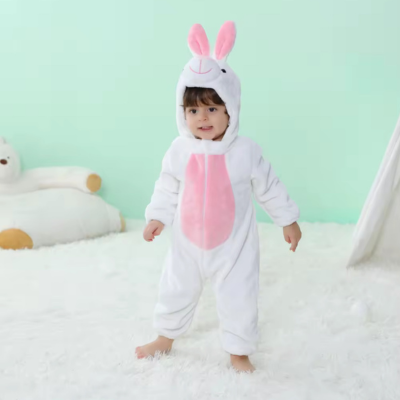barboteuse-calin-mignon-lapin-blanc-amusante