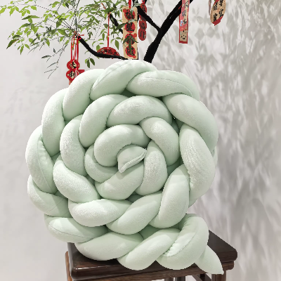 tour-de-lit-tresse-vert-menthe-anti-chocs