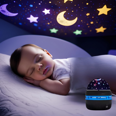 veilleuse-bebe-projection-plafond-nuit-sereine