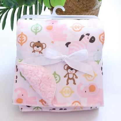 Couverture bébé | Double couche Polaire