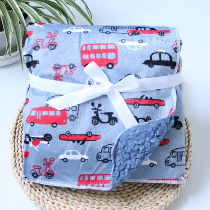 Couverture bébé | Double couche Polaire