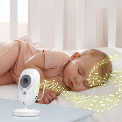 Bébé est bien surveillé : la camera bebe capture chaque petit souffle de son sommeil.
