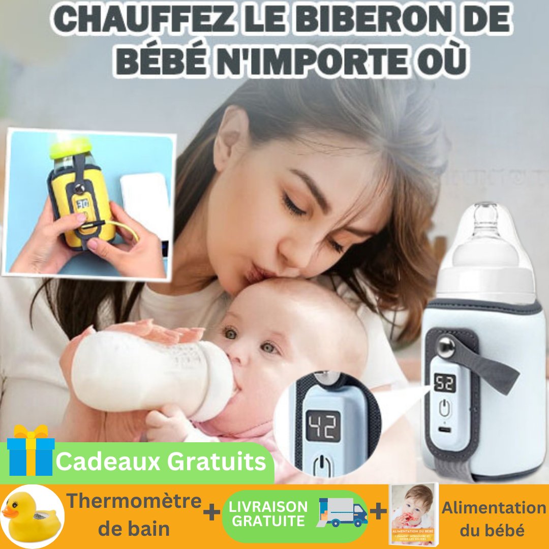 Chauffe biberon USB| BottleWarmer™ - univers maman bébé