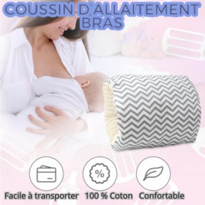 Coussin d'allaitement pour bras | ComfortNurse™ - univers maman bébé