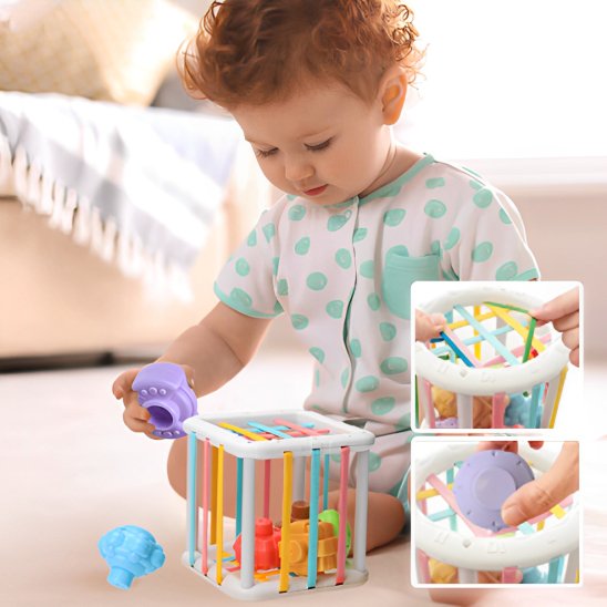 Cube Tactile Sensoriel|Sensorycube™ - univers maman bébé