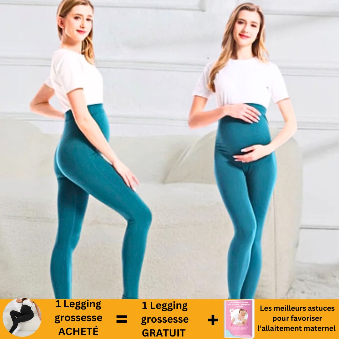 Legging de grossesse| Comfymom™ - univers maman bébé