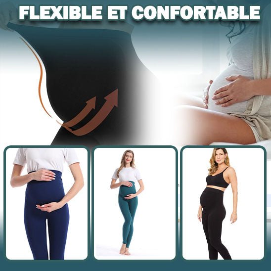 Legging de grossesse| Comfymom™ - univers maman bébé