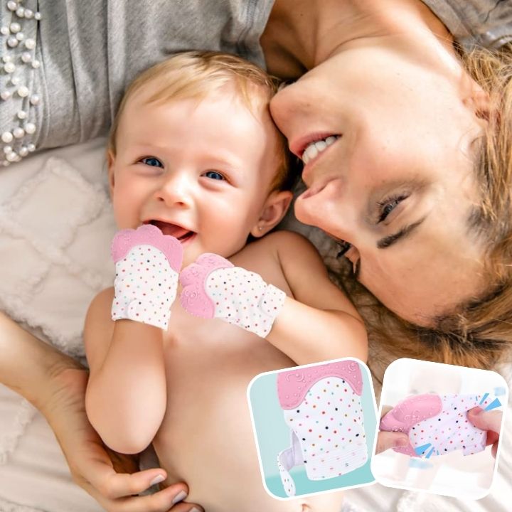 Mitaine de dentition| TeethingBuddy™ - univers maman bébé