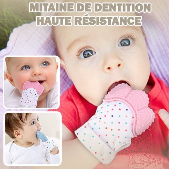 Mitaine de dentition| TeethingBuddy™ - univers maman bébé