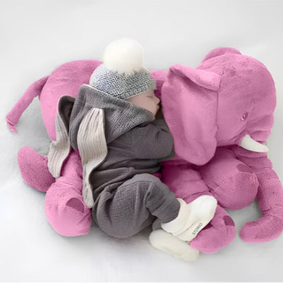 Peluche elephant reconfort ultra douce - doudou apaisant pour tout-petit