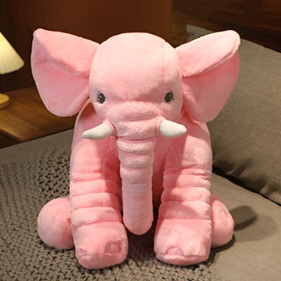 Peluche elephant de qualité - cadeau parfait pour nouveau-né.