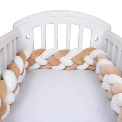 tour-de-lit-bebe-3brins-beige-blanc-anti-choc
